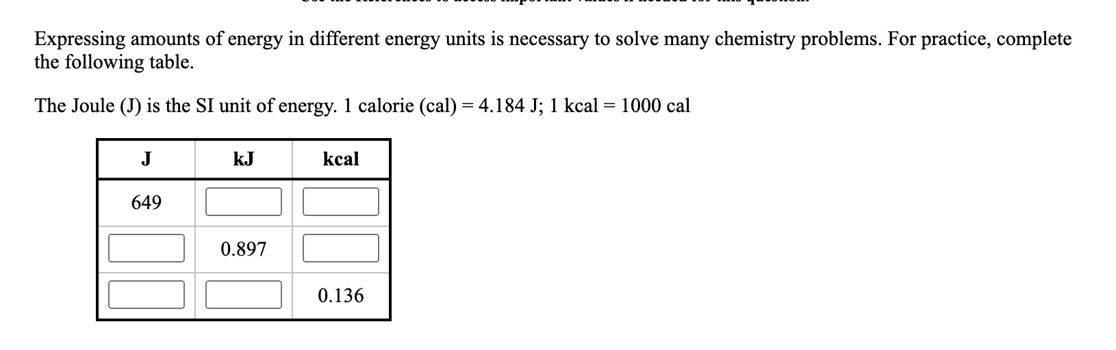 Solved Use the References to access important values if | Chegg.com