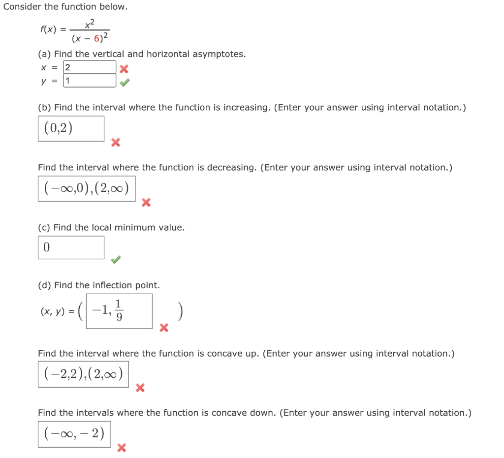 solved-consider-the-function-below-x2-f-x-x-6-2-a-chegg