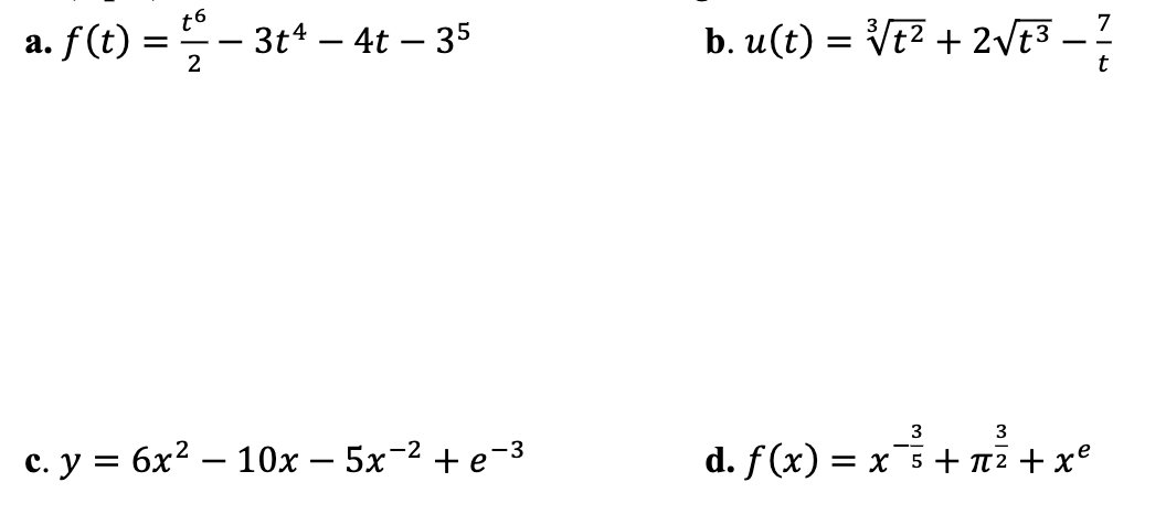 Solved F T 2t6−3t4−4t−35 B U T 3t2 2t3−t7