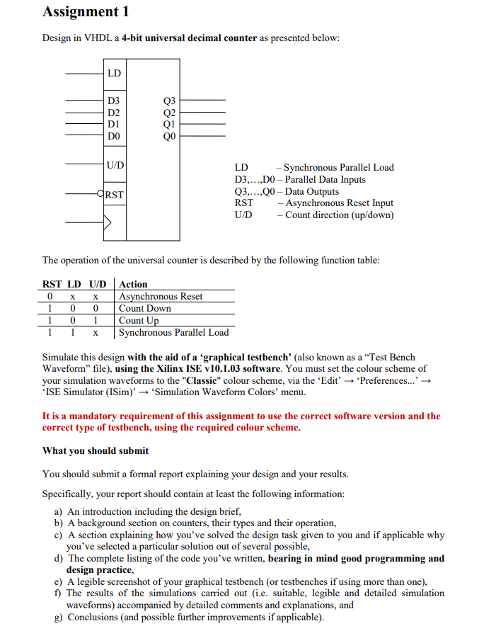 vhdl decimal assignment