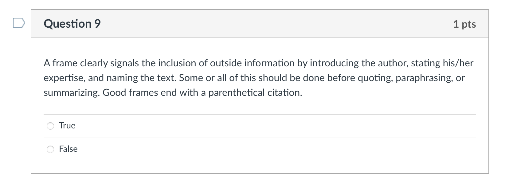 Solved Question 1 1 pts Which of the following is true of | Chegg.com