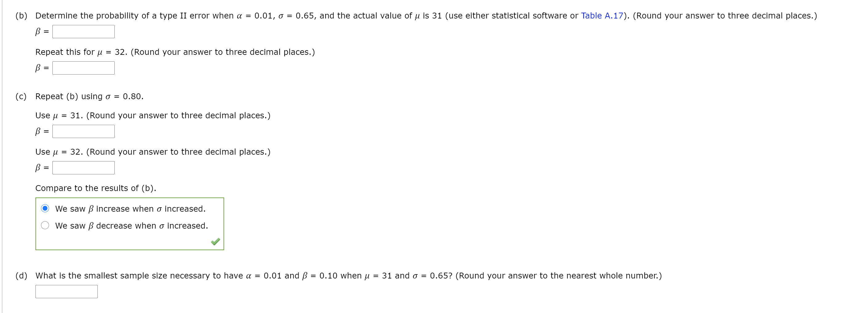 Solved The Following Observations Are On Stopping Distance | Chegg.com