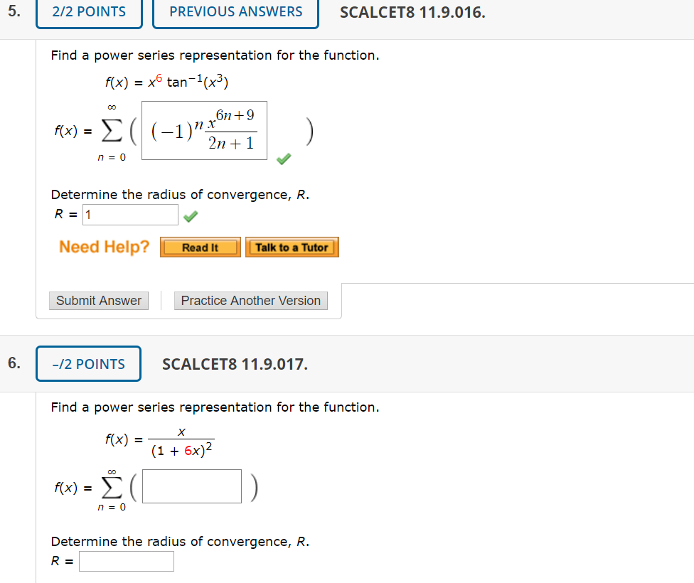 Solved 2 2 Points Previous Answers Scalcet8 11 9 016 Fin Chegg Com