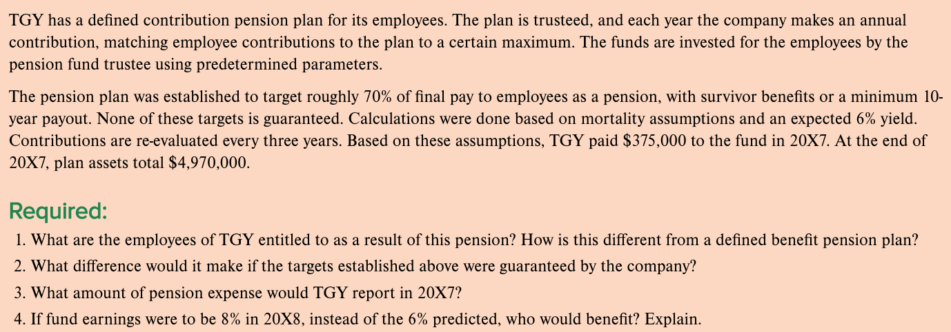 solved-tgy-has-a-defined-contribution-pension-plan-for-its-chegg