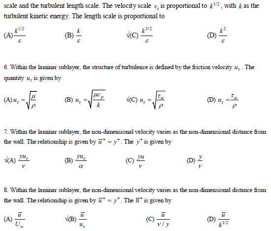 Solved 1. Consider turbulent flow through a duct. The main | Chegg.com