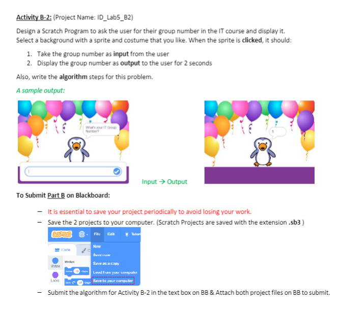 Solved Activity B-2: (Project Name: ID_Lab5_B2) Design a | Chegg.com