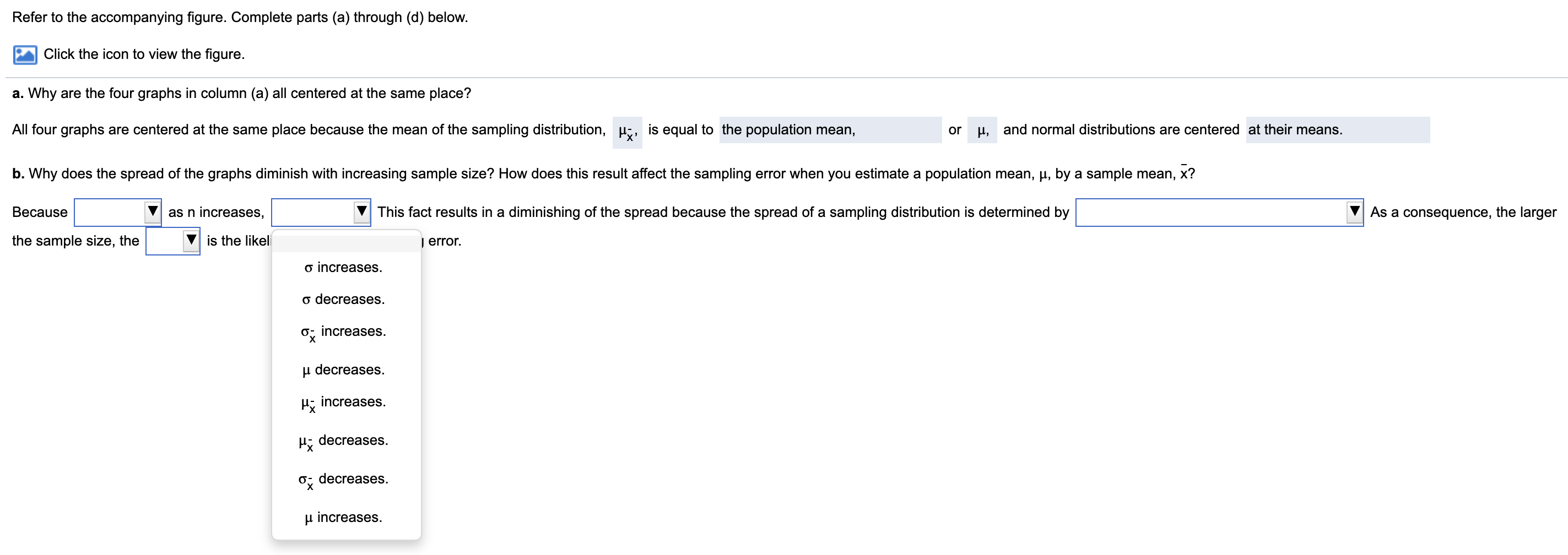 Solved Refer to the accompanying figure. Complete parts (a