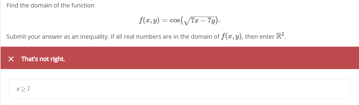 solved-find-the-domain-of-the-function-f-x-y-cos-7x-7y-chegg