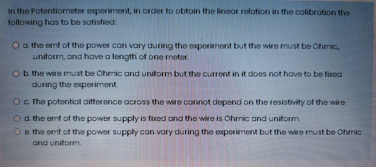 potometer experiment questions and answers