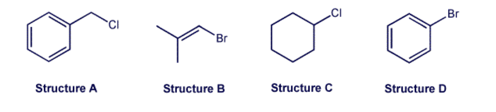 Structure A
Structure B
Structure C
Structure D