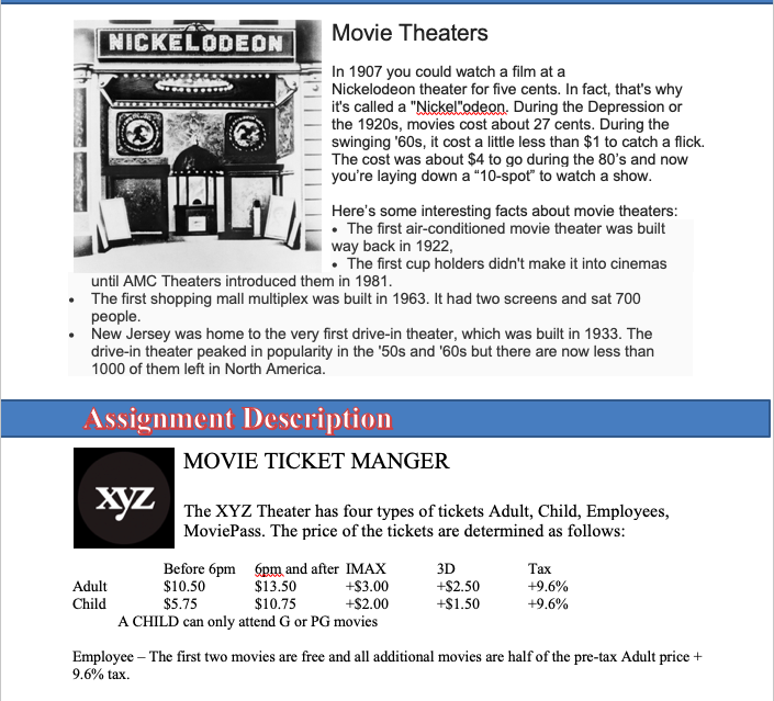 Java Porn X Xyz - NICKELODEON Movie Theaters In 1907 you could watch a | Chegg.com