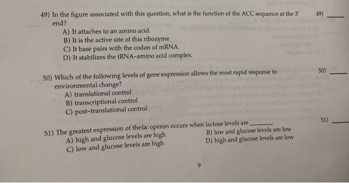 Solved 49) In the figure associated with this question, what | Chegg.com