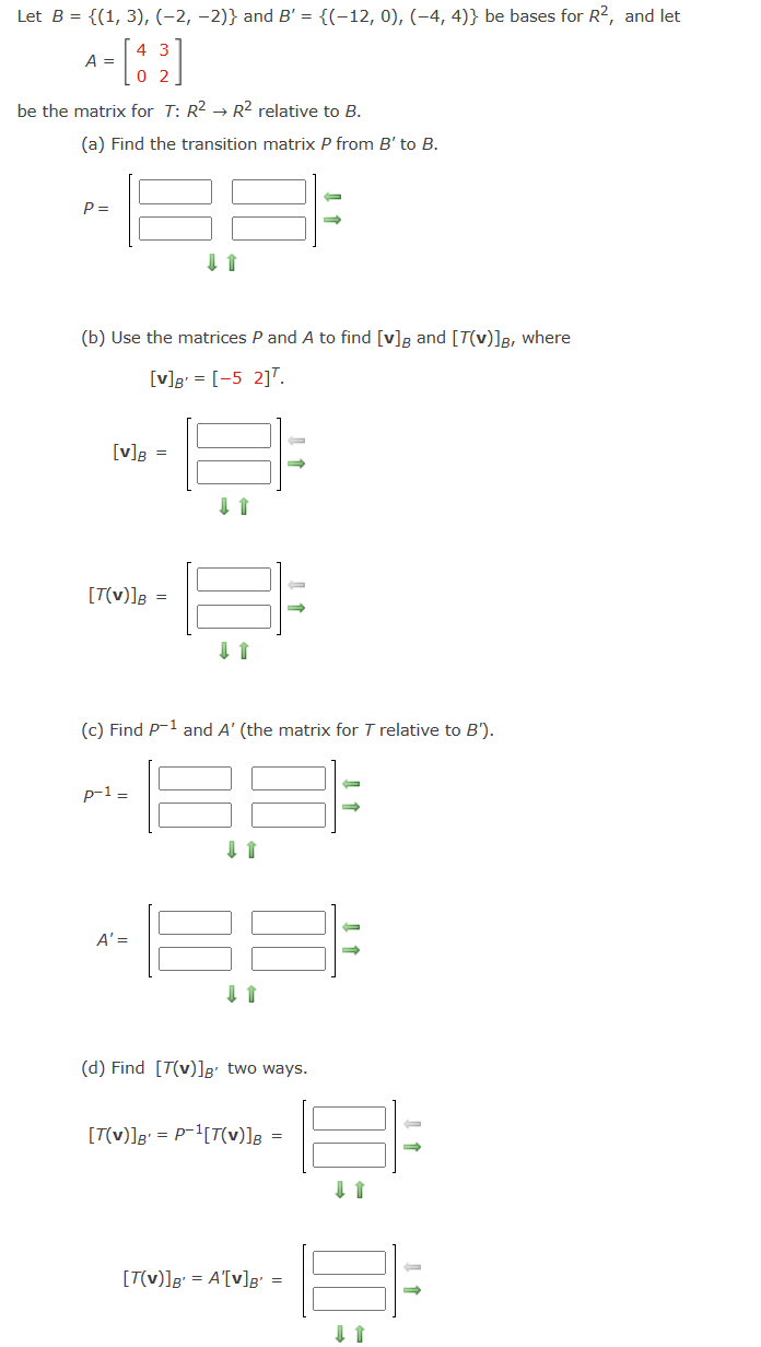 Solved Let B 13 2 2 ﻿and B 120 44 ﻿be 