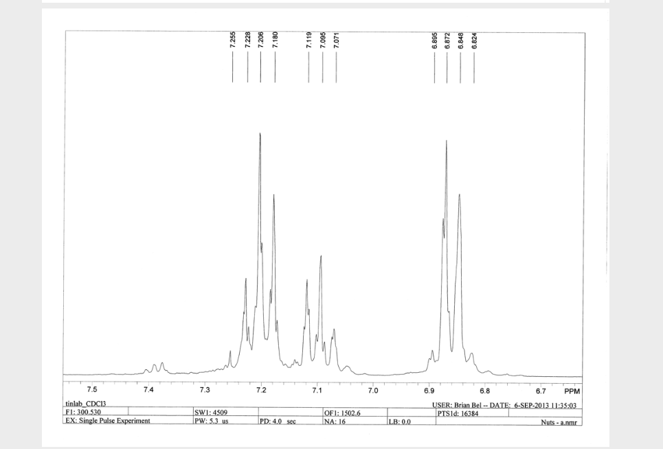 Solved NMR spectrum of your sample was provided. - Interpret | Chegg.com