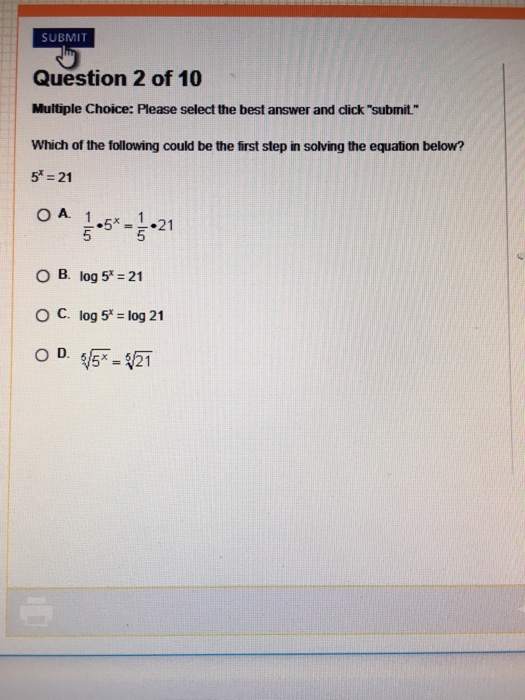 Solved Which of the following could be the first step in | Chegg.com