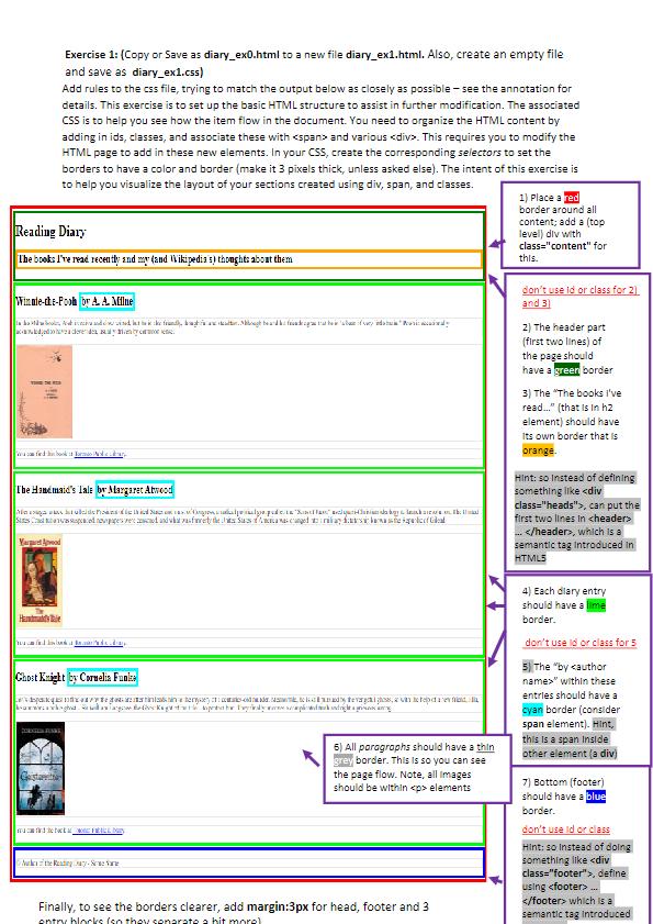 Solved Eecs 1012. Lab 2: Html And Css A. Important Reminders 