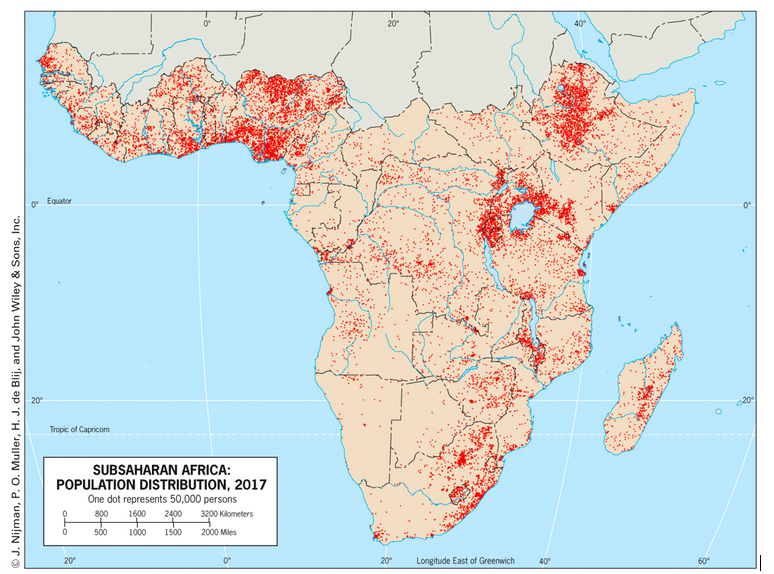 Map Of The Equator In Africa - United States Map