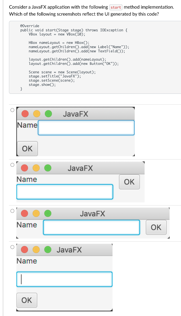 Solved Question 1 Which of the following classes is used for | Chegg.com