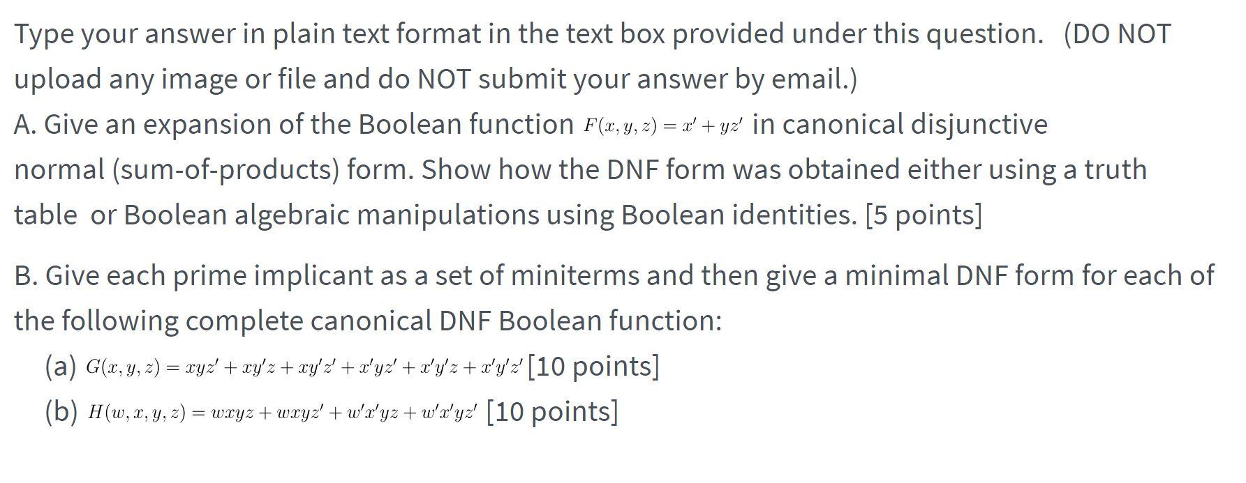 Solved Type Your Answer In Plain Text Format In The Text Chegg Com