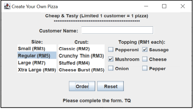 this is question on java's topic gui demo and event | Chegg.com