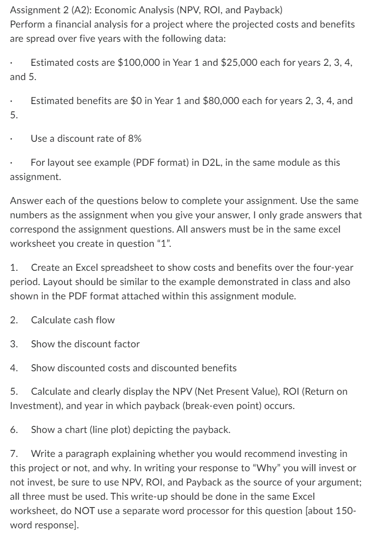 assignment-2-a2-economic-analysis-npv-roi-and-chegg