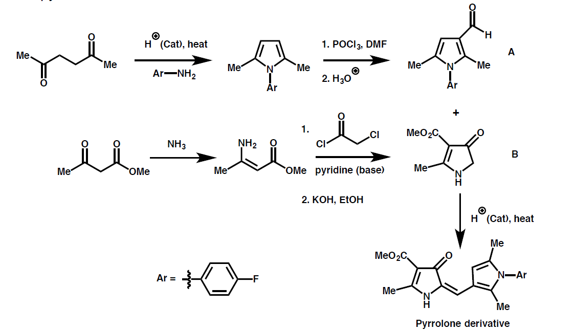 Solved mechanism of the synthesis of both A and B , and | Chegg.com