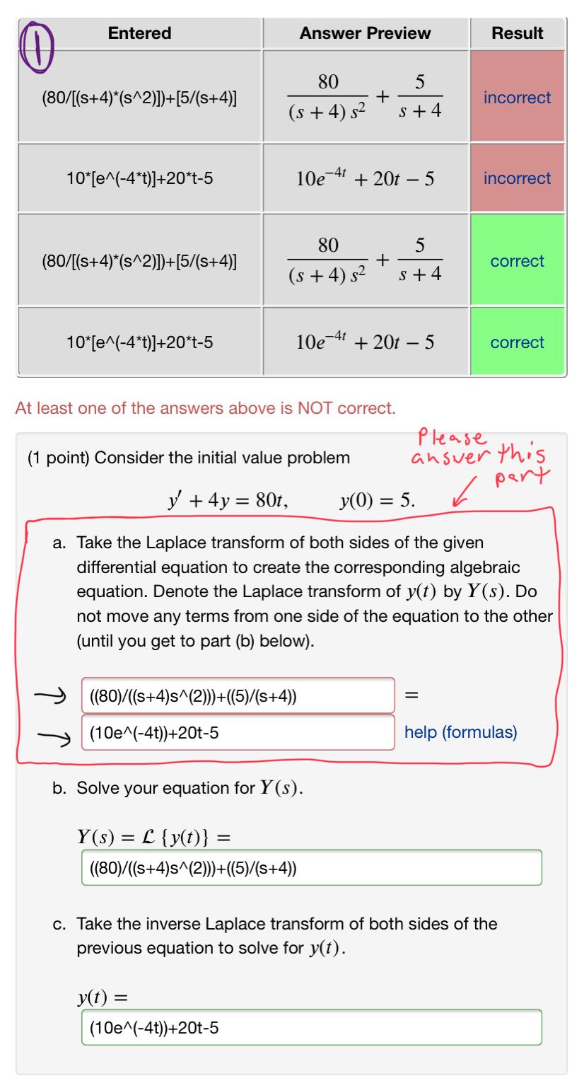 Solved Entered Answer Preview Result | Chegg.com