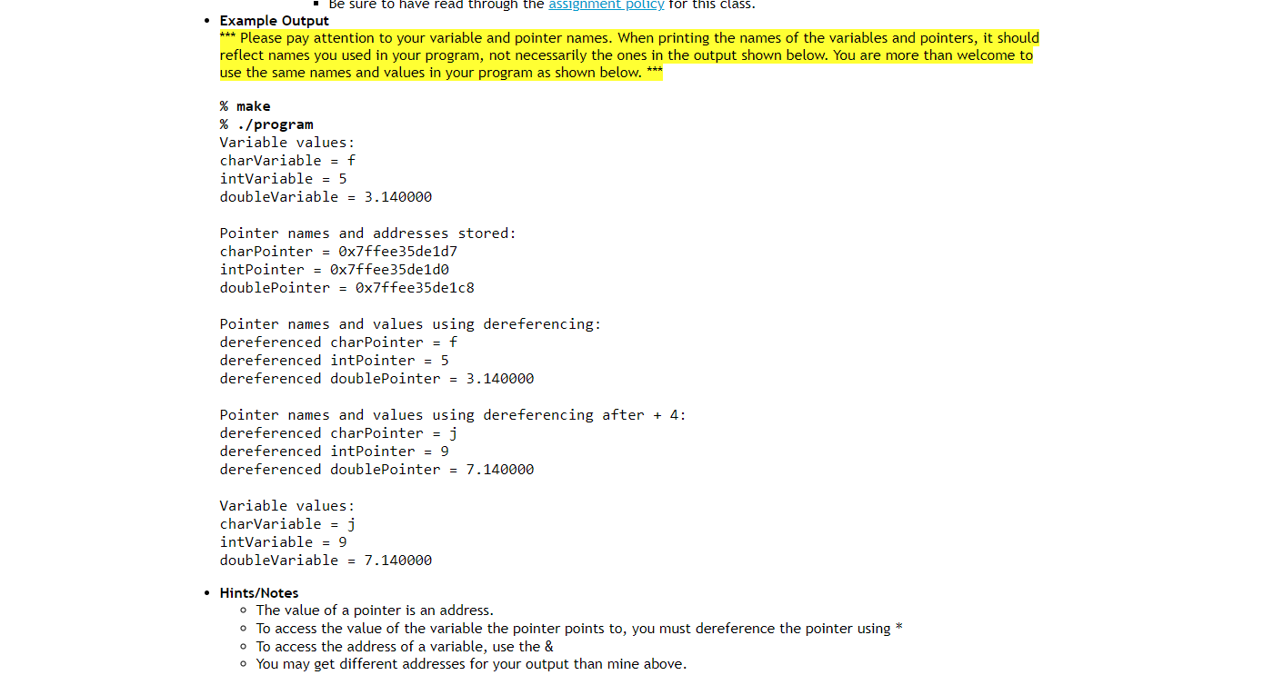 - Objective - Create a program that will initialize | Chegg.com