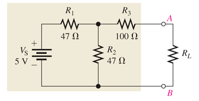 Solved Determine IN for the circuit looking from points A | Chegg.com
