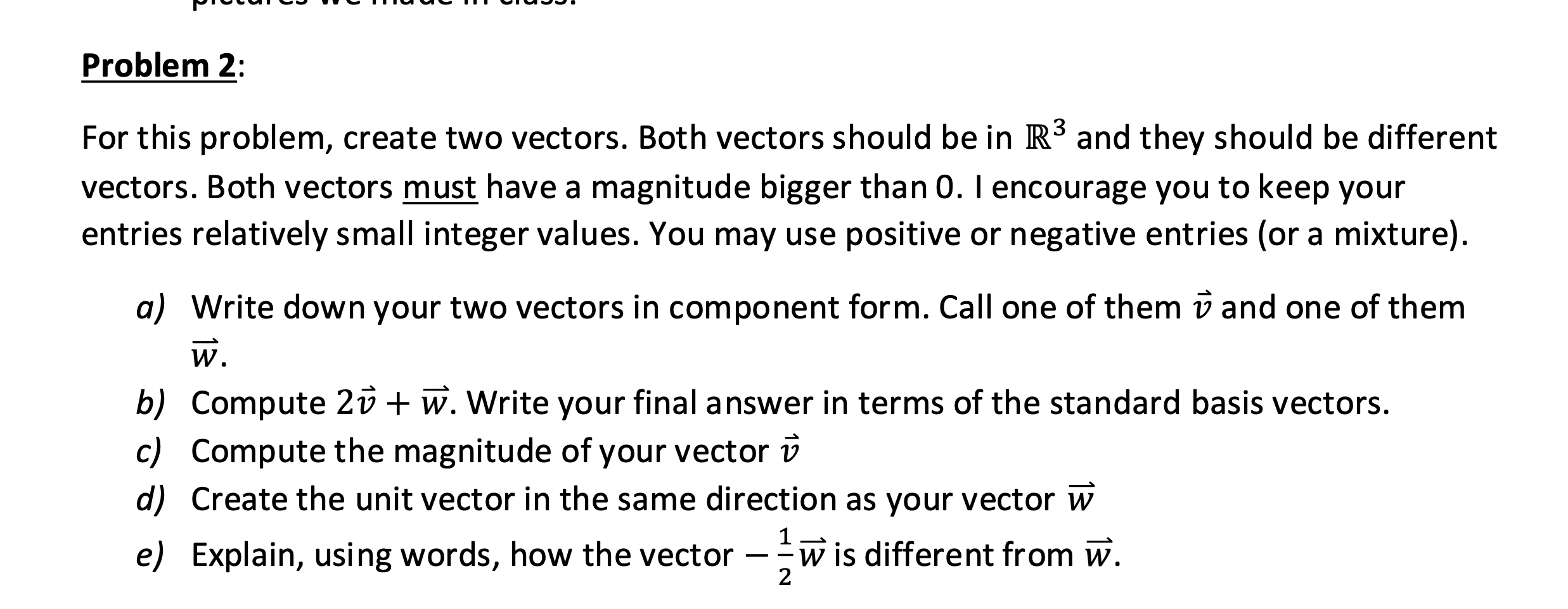 homework vectors (2)