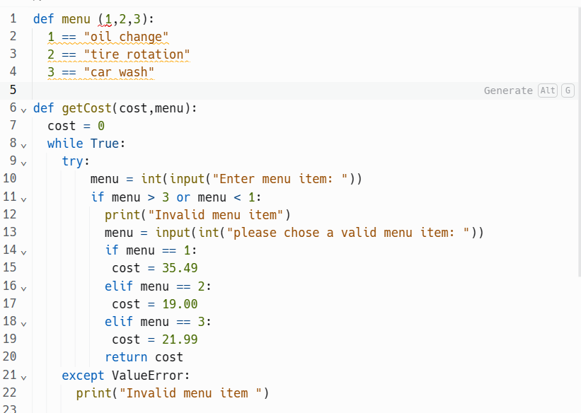 Solved Write a program in Python that will display available | Chegg.com