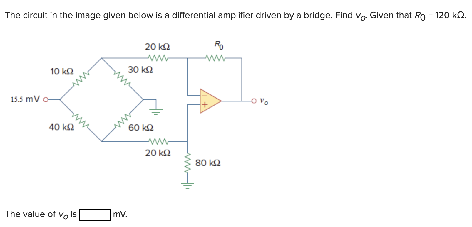 Solved The circuit in the image given below is a | Chegg.com