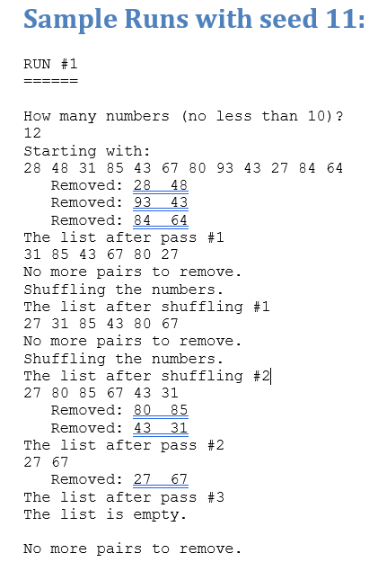 Write a Java program that simulates a matching game | Chegg.com