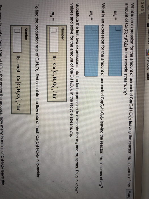 Solved Acetic Acid Can Be Produced Through The Following Chegg Com