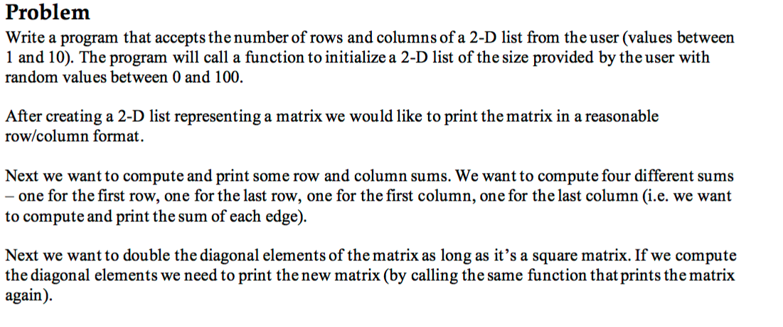 Solved Problem Write a program that accepts the number of | Chegg.com