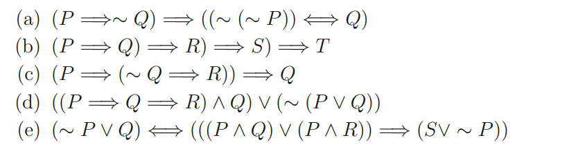 Solved 10. The Notion Of Statement Form (also Called 