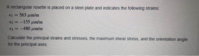Solved A rectangular rosette is placed on a steel plate and | Chegg.com