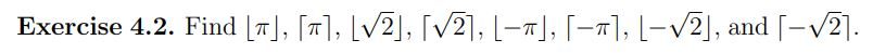 Solved Exercise 4.2. Find [7], [1], [V2], [V2], [-], [-), | Chegg.com