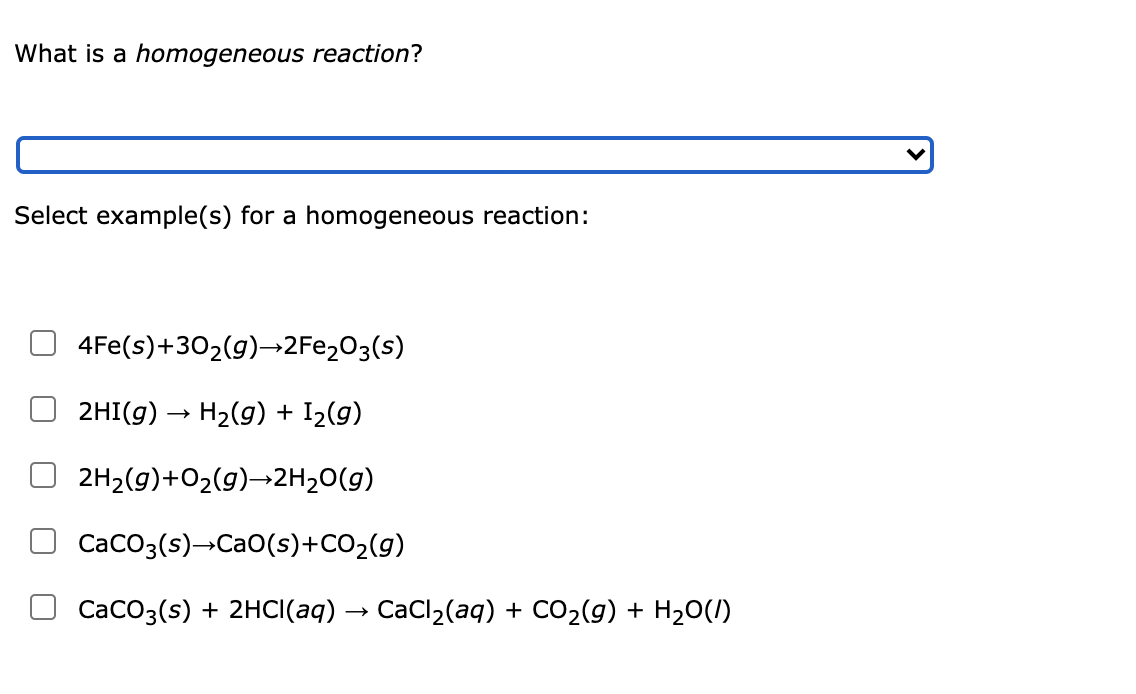 homogeneous