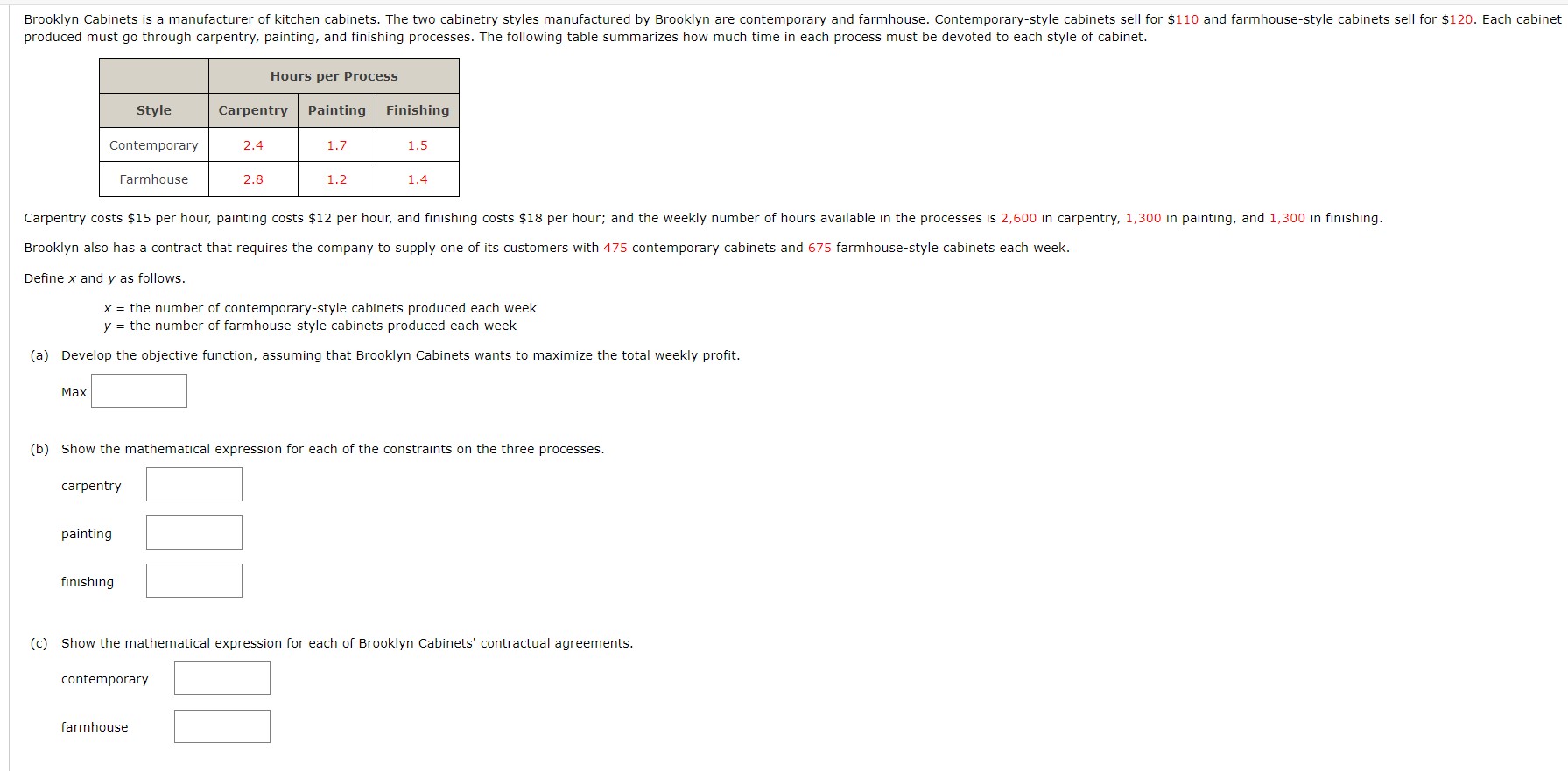 Solved (b) Show The Mathematical Expression For Each Of The | Chegg.com