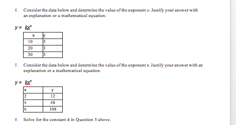 Solved 4 Consider the data below and determine the value of | Chegg.com