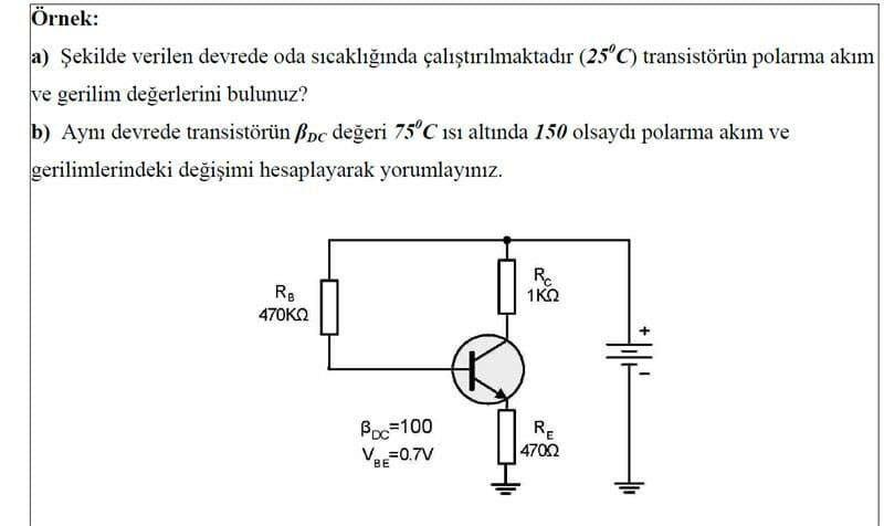 Solved Example: a) The circuit in the figure is operated at | Chegg.com