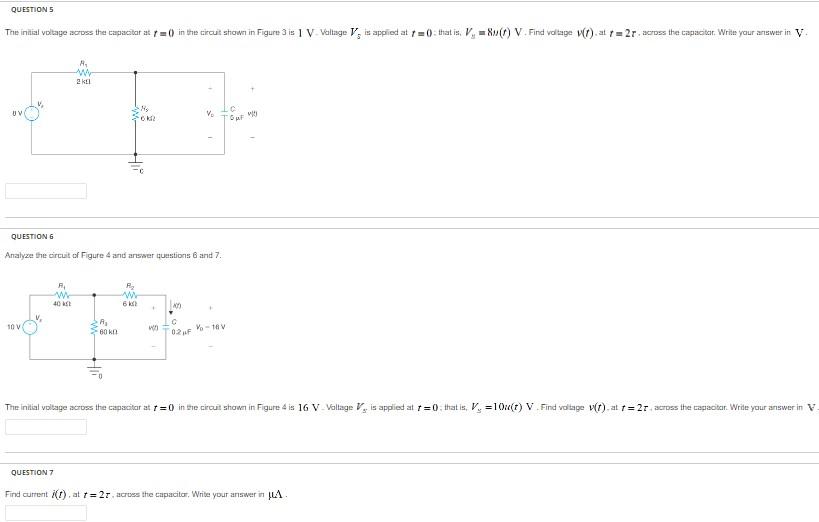 Solved QUESTION 6 Analyze the circuit of Figure 4 and | Chegg.com