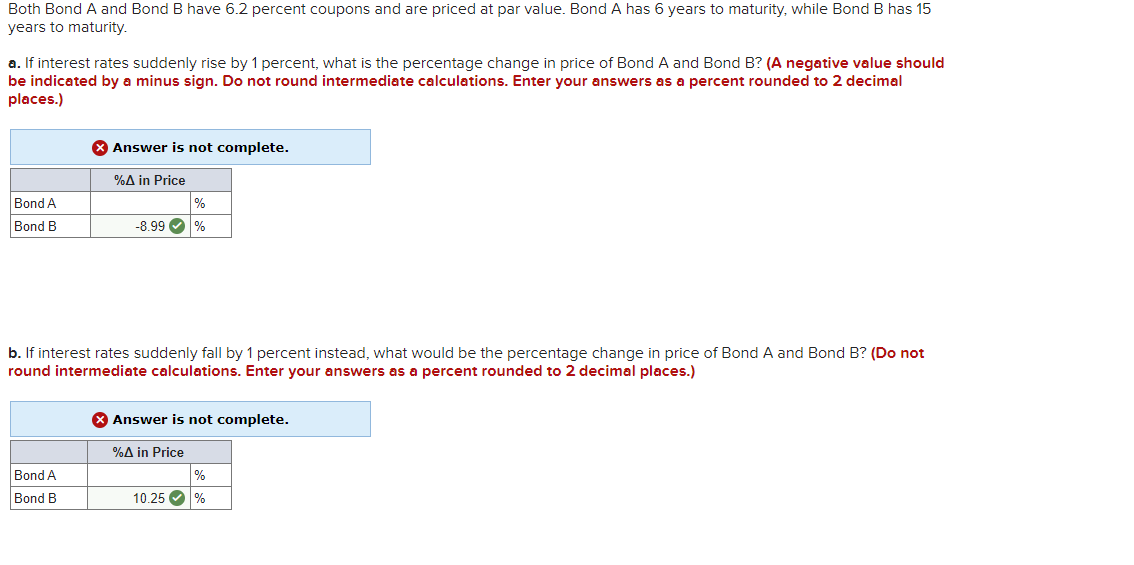 Solved Both Bond A And Bond B Have 6.2 Percent Coupons And | Chegg.com