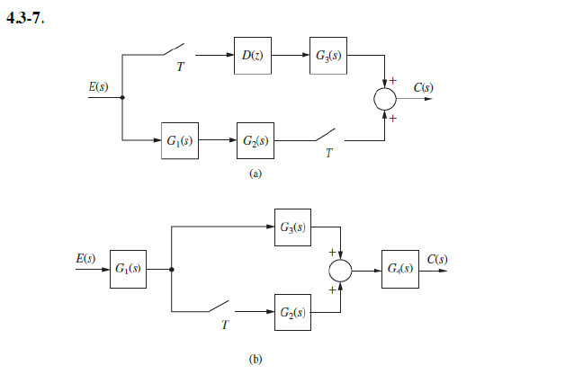 Solved 4.3-7. D(1) G (8) T E(S) Cis) GS) G (8) T G3(5) + | Chegg.com