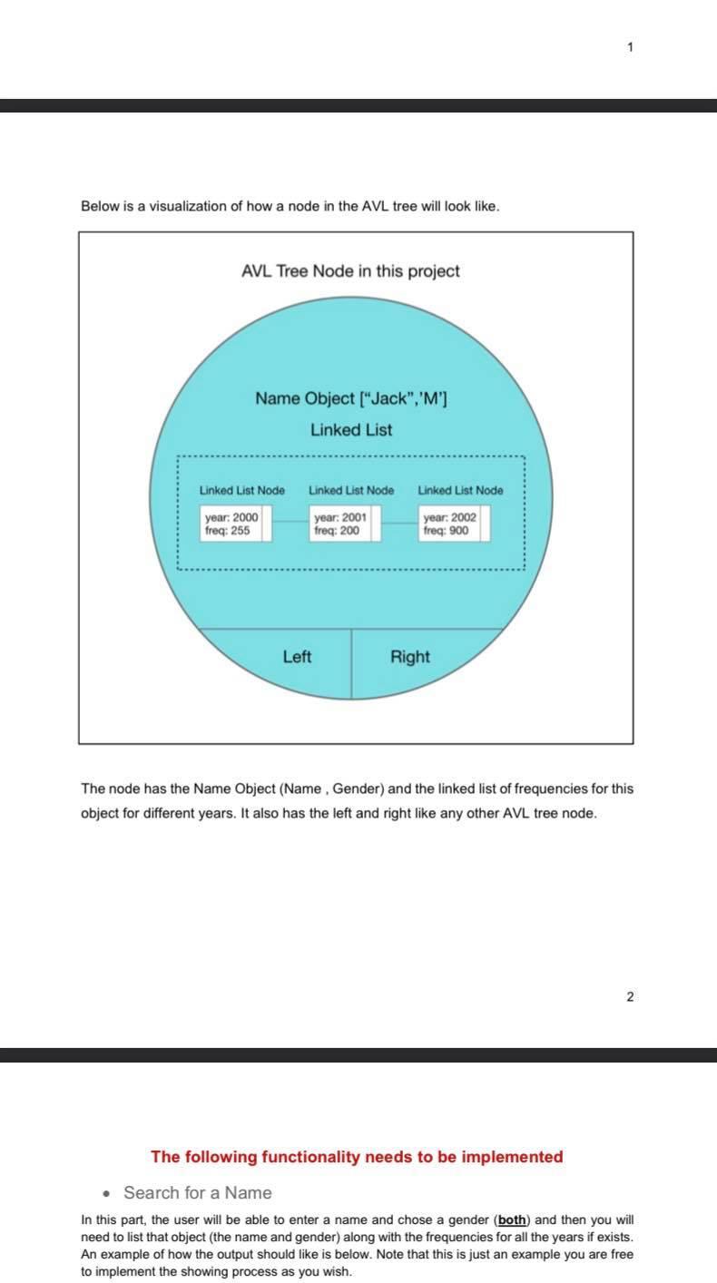 Data Structures - Project 3 In this project, you will | Chegg.com