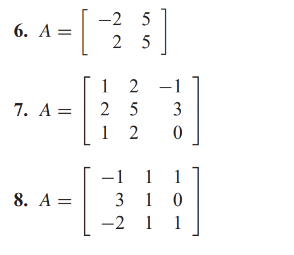 Solved n Exercises 5–10: a. Find the elementary matrices | Chegg.com