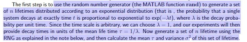 Solved The first step is to use the random number generator | Chegg.com