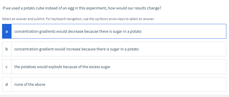 example of osmosis with eggs