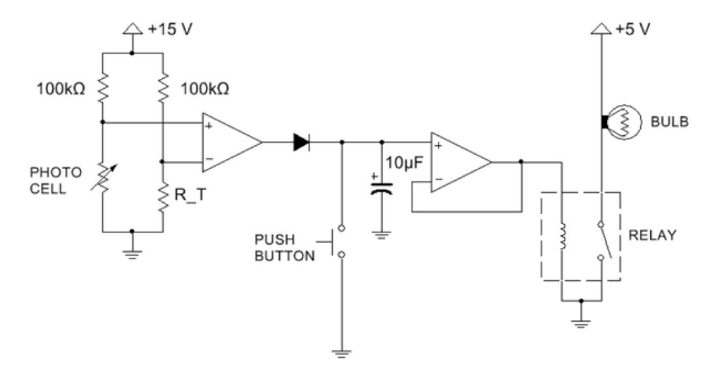 Solved The overall purpose of this circuit is to turn on the | Chegg.com